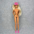 1992 Mattel Caboodles Barbie Doll Vintage Blonde Nude with Hat 90s 3157