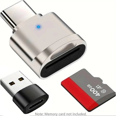 USB C Micro SD Kartenleser Typ C Adapter OTG TF Speicherkartenleser   UK