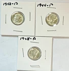 Uncirculated Mercury Dimes Lot