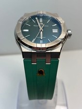 Maurice Lacroix AIKON Automatic 39mm Green Dial Wristwatch Mens Luxury 5