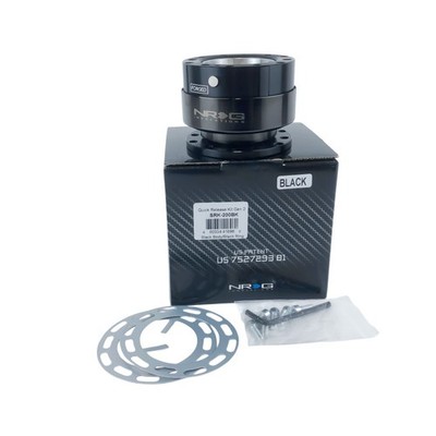 NRG SRK-200BK Gen 2.0 Black Quick Release - Drift JDM Steering Hub