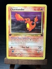 NM 1st Edition Charmander 50/82 Team Rocket Set Rare Vintage Pokémon Card