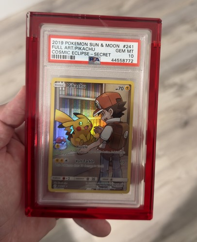 Pokemon Pikachu Cosmic Eclipse 241/236 Secret Rare PSA 10 Gem Mint
