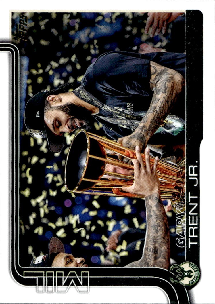 2025-26 Topps #59 Gary Trent Jr. Golden Mirror SSP