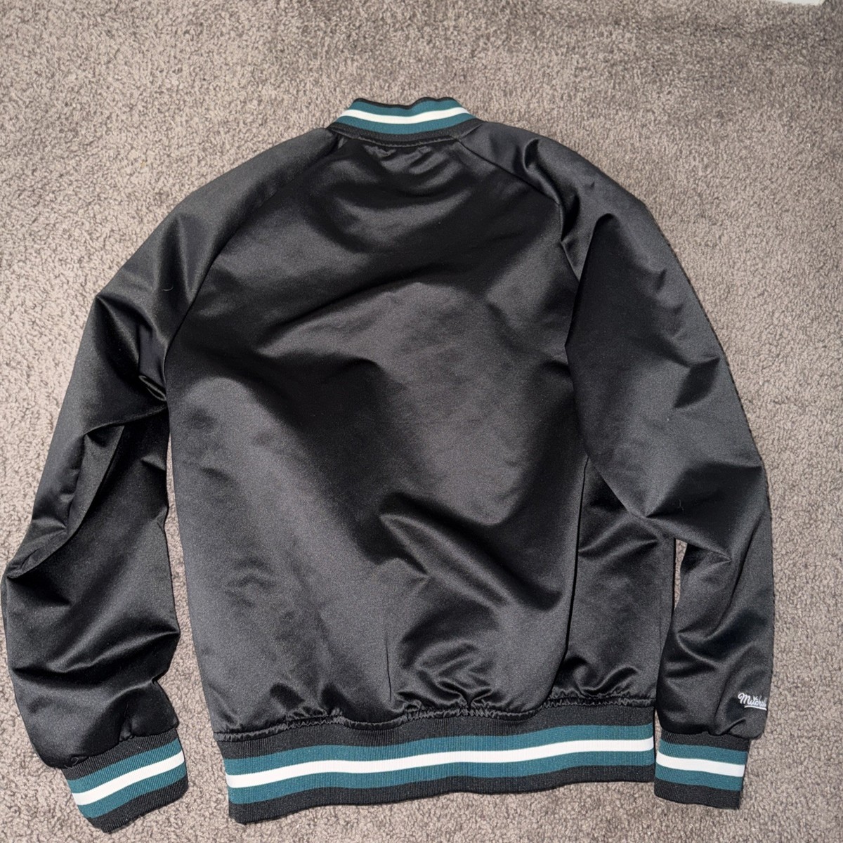 Mitchell & Ness WWE WrestleMania 40 Full-Snap Satin Jacket Men