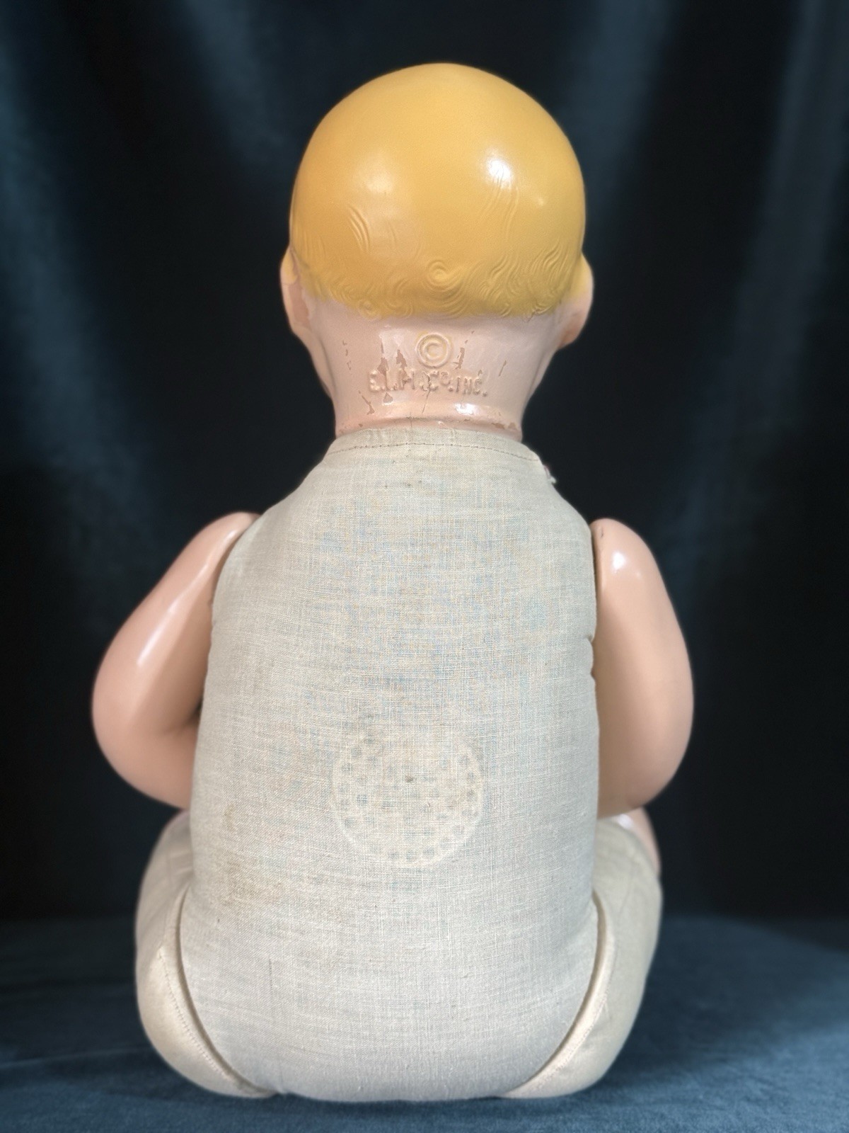 Vintage 1920’s EIH Horsman Composition 21” Doll “Dimples” | eBay