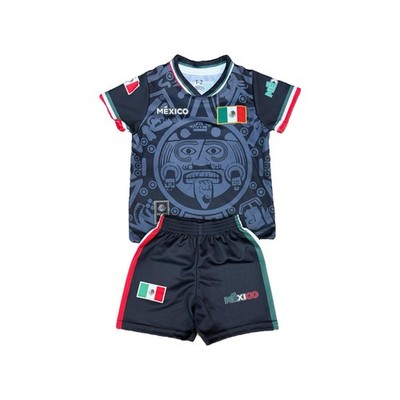 Set Calendario Azteca para ninos color negro