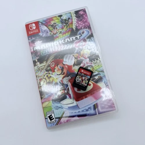 Mario Kart 8 Deluxe Nintendo Switch Complete CIB Tested Authentic
