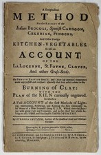 Stephen Switzer / Compendious Method for the Raising of the Italian Broccoli
