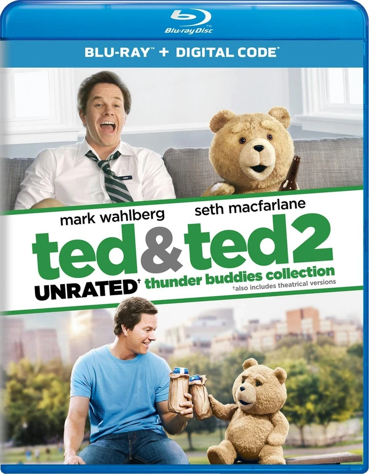 Ted / Ted 2 Blu-ray Mila Kunis NEW Foto 2 de 3
