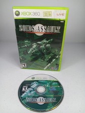 Zoids Assault Microsoft Xbox 360, 2008 No Manual Tested Sticker On Cover Art