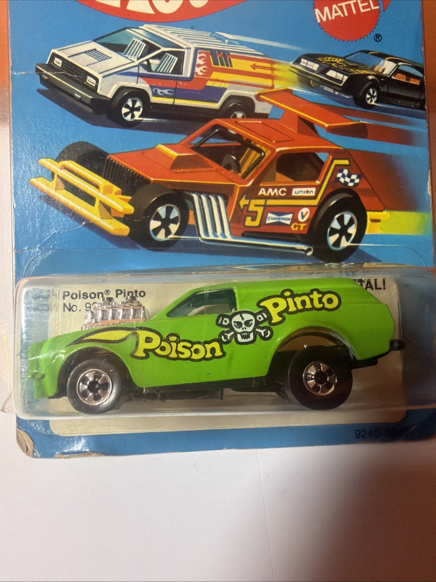 Hot Wheels Poison Pinto Green Blackwall Die-Cast Metal Toy Car