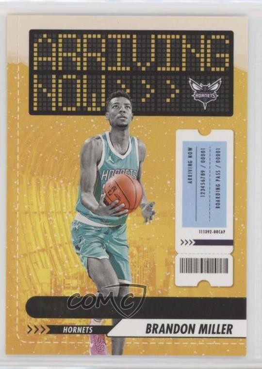 2023-24 Panini NBA Hoops Arriving Now Winter Brandon Miller #13 8p7
