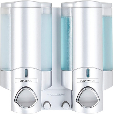 Aviva Shower Dispenser 2 Chamber, Wall Mount Shower Soap Dispenser for Bathroom 