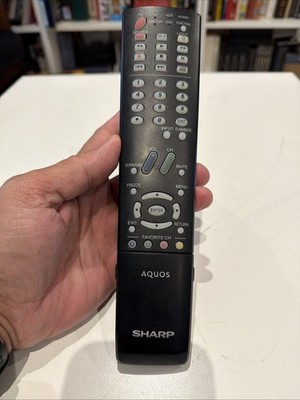Genuine Sharp Aquos OEM TV Remote Control Model GA724WJSA RARE