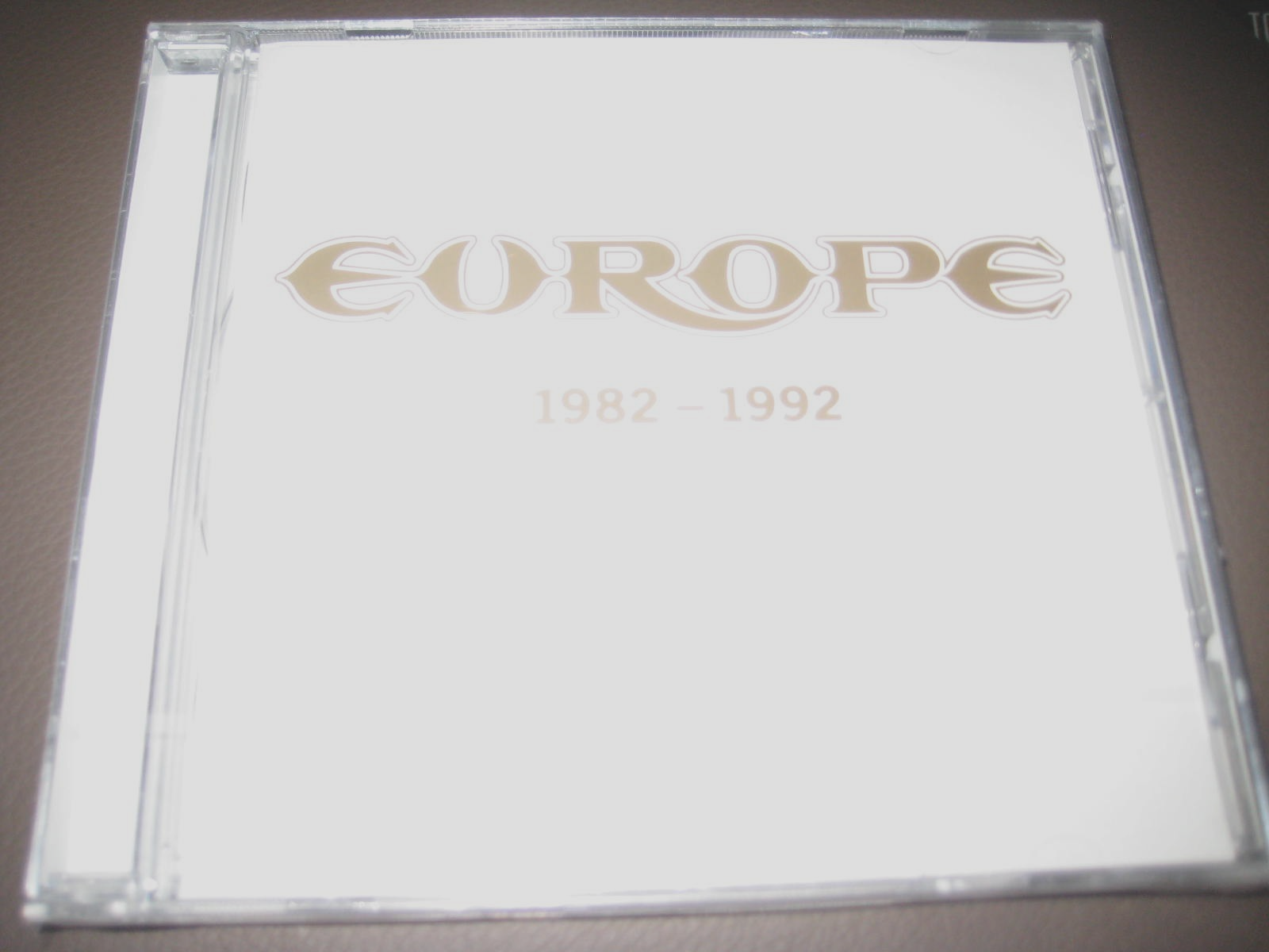 EUROPE 1982-1992 CD BRAND NEW AND SEALED LIGHTLY DAMAGED CASE FREE P&P