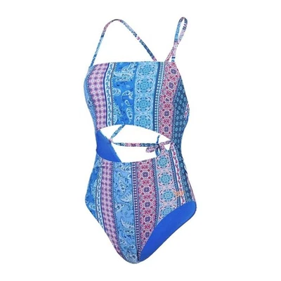 Speedo - Maillot de bain 1 pièce motif/style cachemire - Femme (GT49397) - Photo 1/4