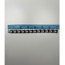 K'NEX / KNEX Roller Coaster Chain Links Micro Black SET OF 12