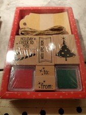 Hero Arts Wood Rubber Stamp Christmas Season