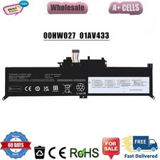 00HW027 01AV433 Battery for Lenovo ThinkPad X380 Yoga 260 370 X380 15.2V 44Wh