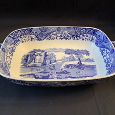 Spode Italian Handle 14 Serving Bowl Scarce