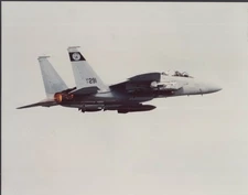 USAF F-15E Strike Eagle AF71291 AFC Demo #291 in flight photo 1982