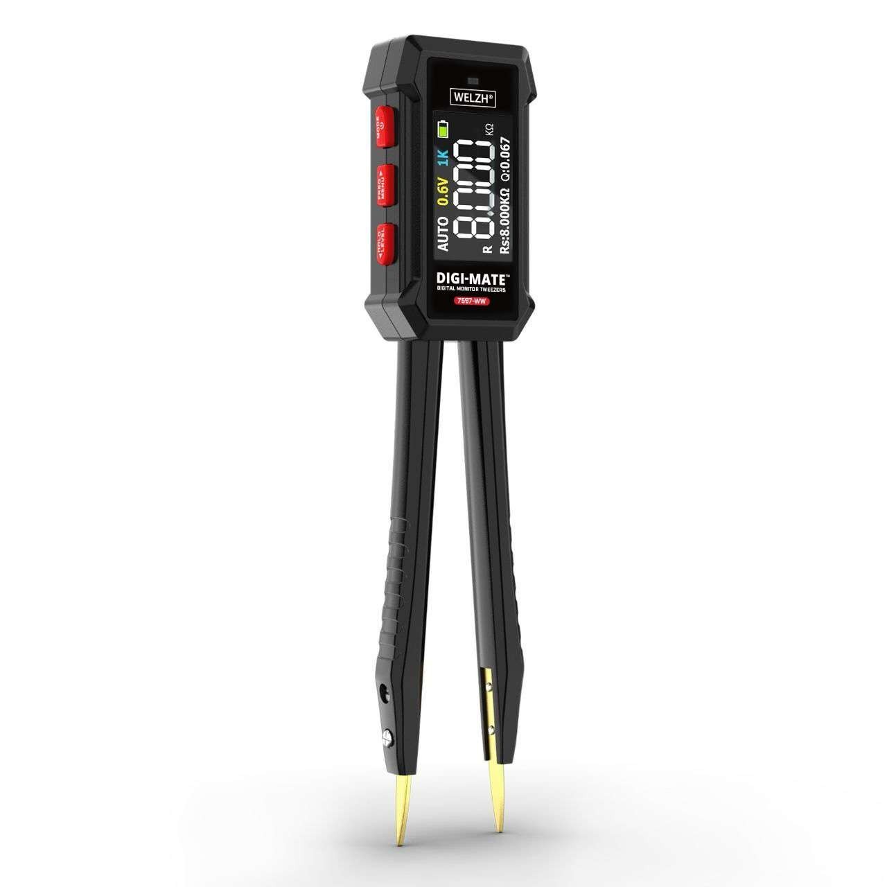 Welzh Werkzeug Digi-Mate™ Automotive Digital Monitor Testing Tweezers 7597-WW