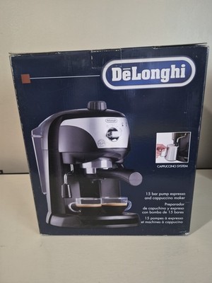 De'Longhi EC220CD 15-Bar Espresso/Cappuccino  Maker NEW!!