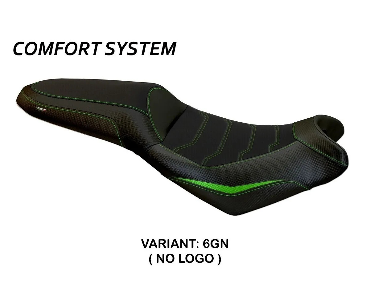 Seat saddle cover Nasir Comfort Sys Green TPZ KAWASAKI VERSYS 650 2007 2022 cJ