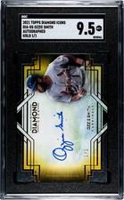 2021 Topps Diamond Icons Ozzie Smith #DIA-OS Autograph Gold SGC 9.5