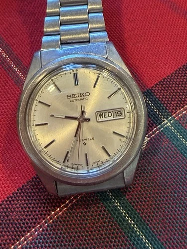 Seiko Men's Automatic 6309-8159 Faceted Crystal Fully Functional