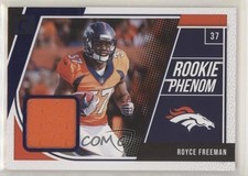 2018 Panini Donruss Rookie Phenom Jerseys Blue Royce Freeman #23 6ks