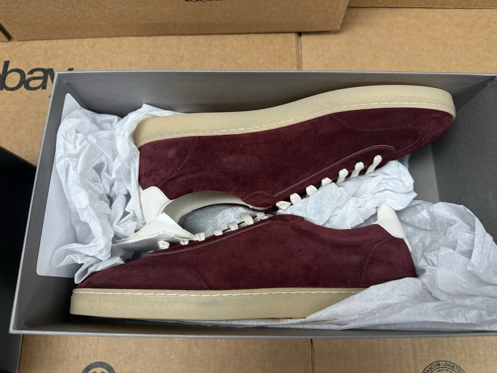 Brunello Cucinelli — $1150 New Brunello Cucinelli Suede Low Top Sneakers Shoes US10 EU43