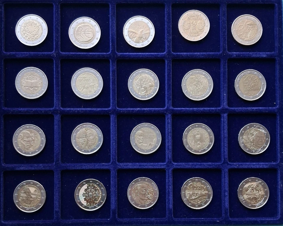 FRANCE : 2 euros commémorative de 2007 à 2025 (monnaies ayant circulées) - Photo 1/1