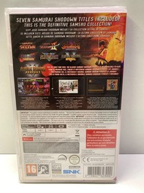 SAMURAI SHODOWN NEOGEO COLLECTION - NINTENDO SWITCH - NEW SEALED PAL