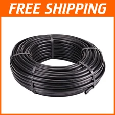 1/2-Inch Black Polyethylene Drip Irrigation Tubing, 200ft