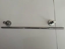 Signature Hardware SHLE24TBPN Lexia 24" Towel Bar Polished Nickel