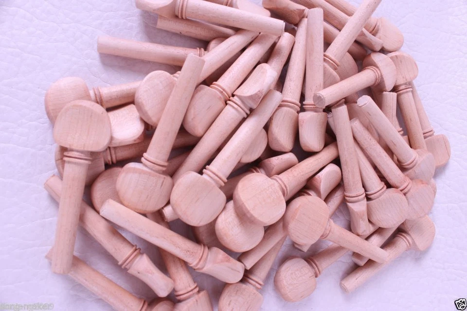 5set (20pcs) violin peg 4/4 Maple wood Violin Pegs String Adjuster Full Size - Image 3 of 4
