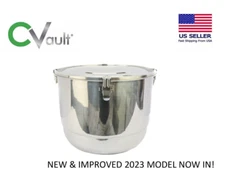 CVault 21 Liter Humidity Curing Storage Container 13.5" x 10.5" & 320 g Boveda