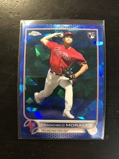 2022 Topps Chrome Update Sapphire Francisco Morales Rookie #US318 Phillies PWE