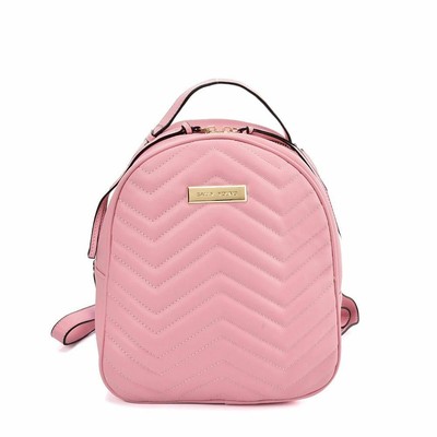 designer pink backpack