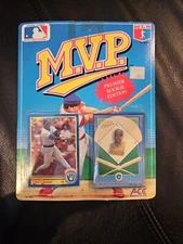 NIB ACE NOVELTY 1990 SCORE GREG VAUGHN RC MVP COLLECTORS PIN PREMIER EDITION