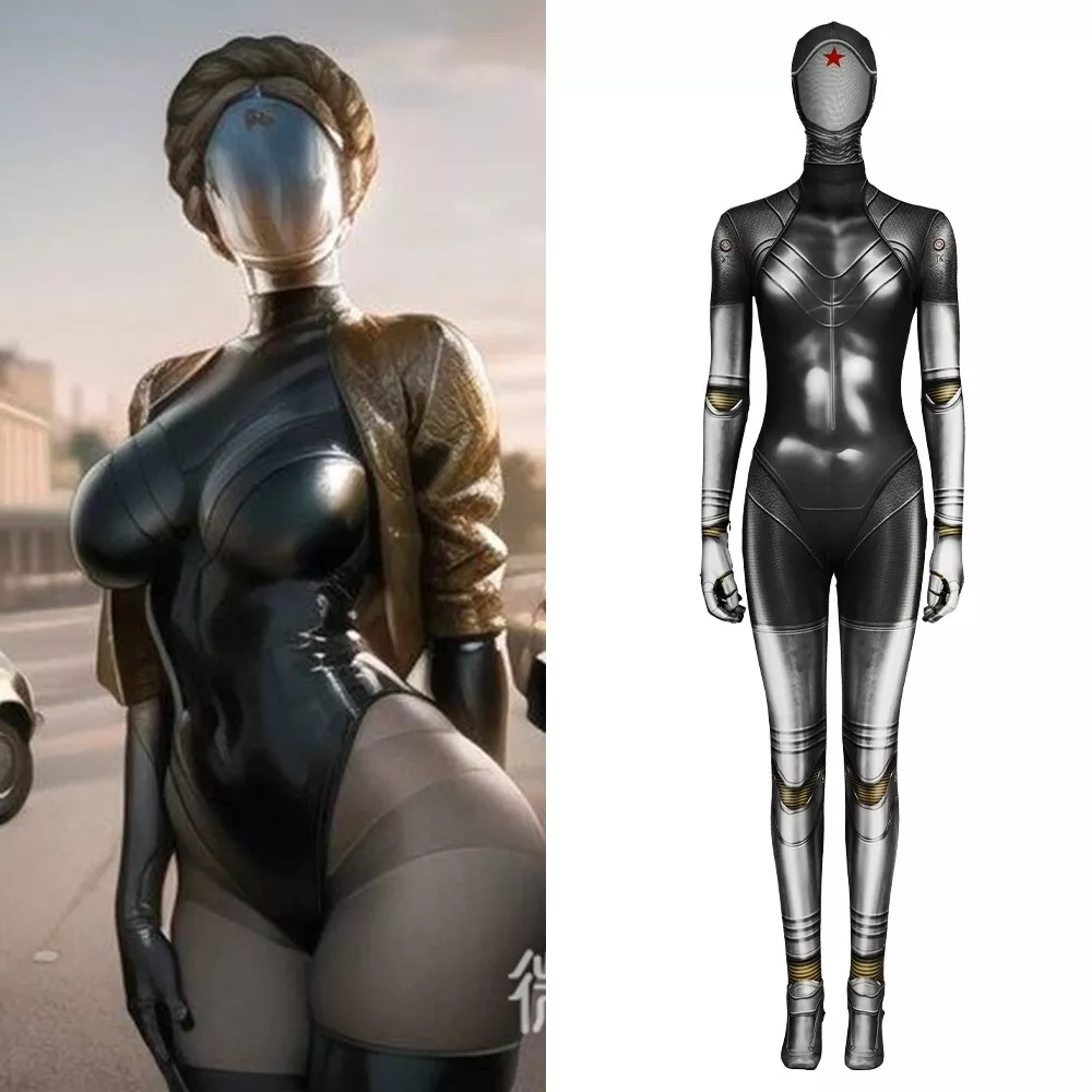 Atomic Heart Ballerina Twins Costume Cosplay Female Robot Bodysuit Ver1  Handmade