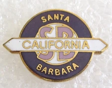City of Santa Barbara, California Tourist Travel Souvenir Collector Pin
