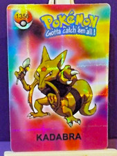 POKEMON POCKET MONSTERS VENDING PRISM STICKER 1356 KADABRA