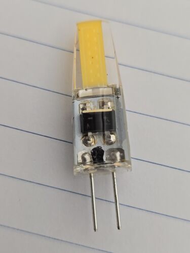 NEW G4 Bi-Pin 1505 LED bulb Warm/White Cabinet light 120V Silicone Lamp 4000K - Picture 2 of 3