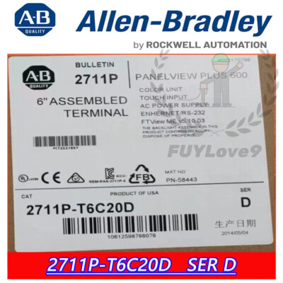 high quality AB PanelView Plus 600 2711P-T6C20D New