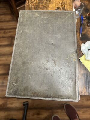Antique Diamalt Yeast Cincinnati Stenciled/Grain Painted Tin Toleware Bread Box