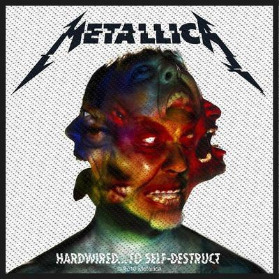 METALLICA PATCH AUFNÄHER # 53 HARDWIRED TO SELF DESTRUCT 10x9cm FLICKEN ABZEICHE