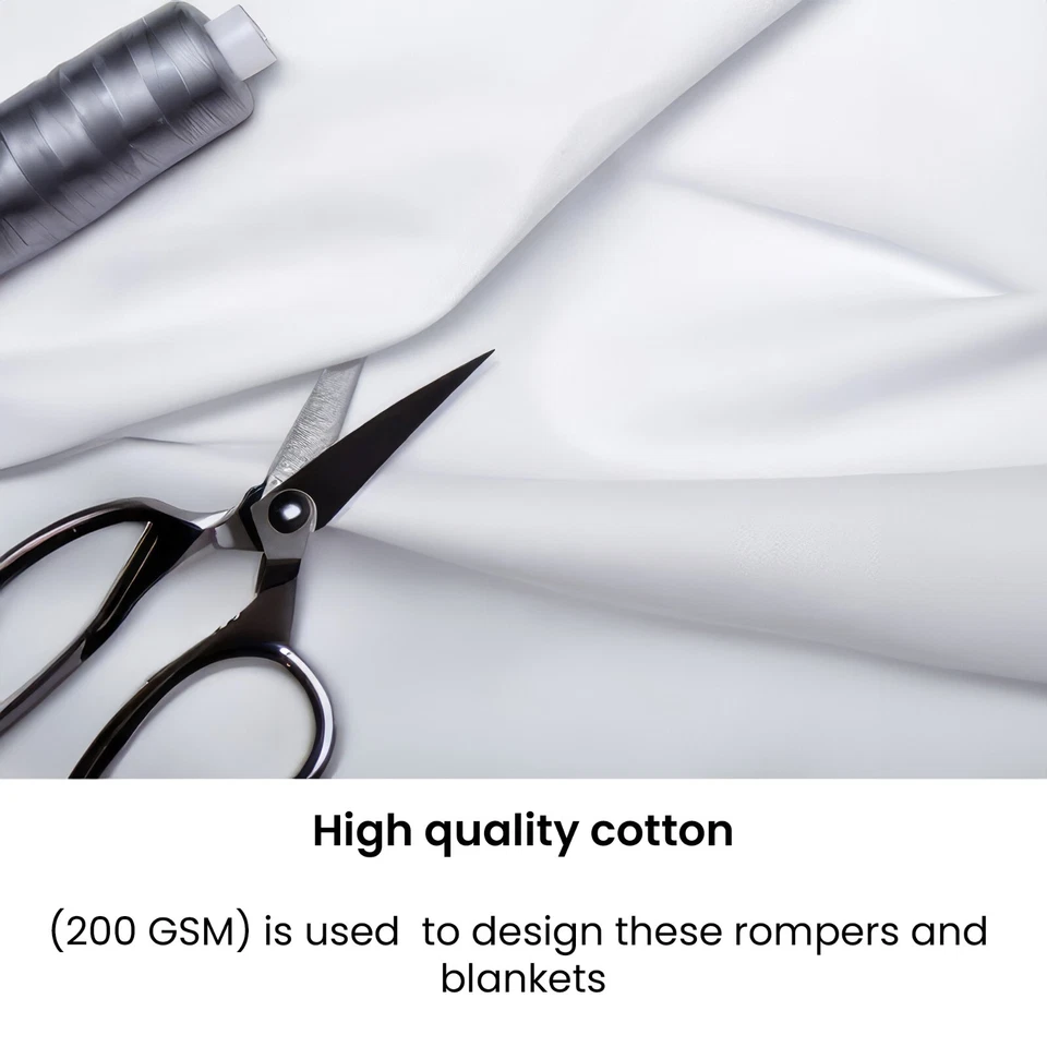 Crown Baby Swaddle Blankets, Customized cotton blankets with name - Image 4 of 4